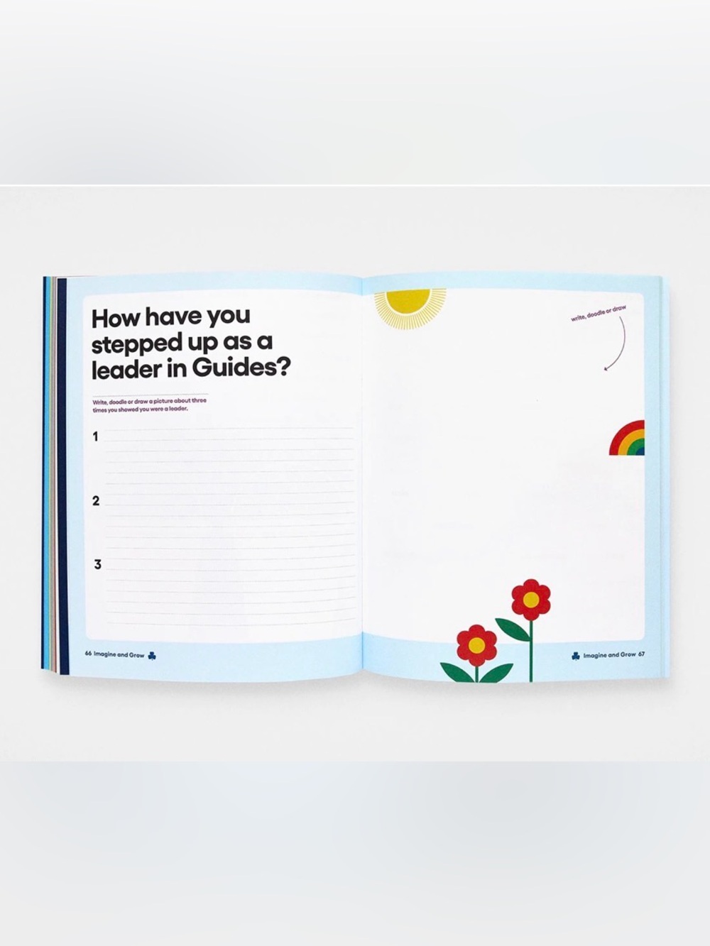 4/$20 Girl Guides of Canada “Growing and Guiding” My Guide Journal 2019 Unused. - Picture 9 of 14